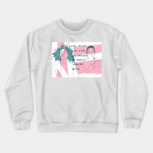 Someone To Watch Movies With - KE - Killing Eve - Villanelle Crewneck Sweatshirt